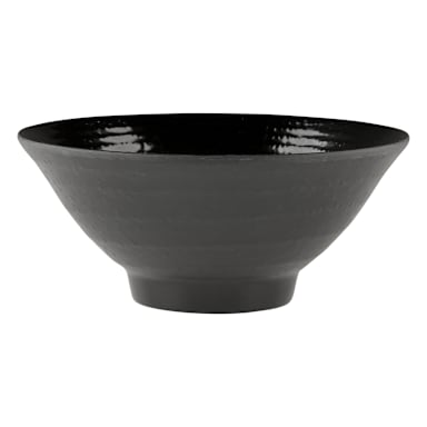 EGS D1005RR-B Pebble Creek 14 Oz. Black Bowl - 6 / CS