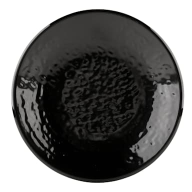 Elite Global Solutions D638RR-B Pebble Creek Black Plate - 6 / CS