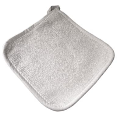 Darling Foodservice White 8" x 8" Pot Holder PK = 12 Each