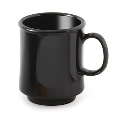 G.E.T. TM-1308-BK Black Elegance 8 Ounce Mug