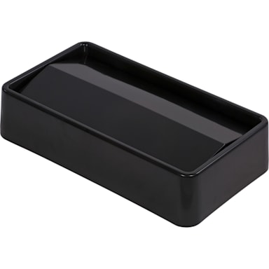 Carlisle 34202403 TrimLine Black Swing Top Lid