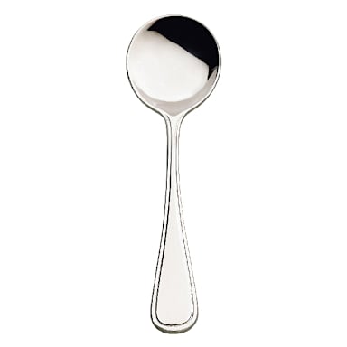 Browne Foodservice 502417 Concerto S/S 6.5" Bouillon Spoon - Dozen