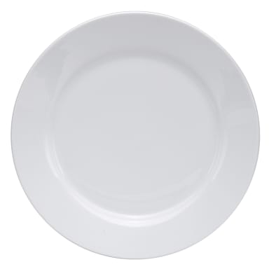 1880 Hospitality F8010000156 Bright White Ware 11" Round Plate - 12/CS