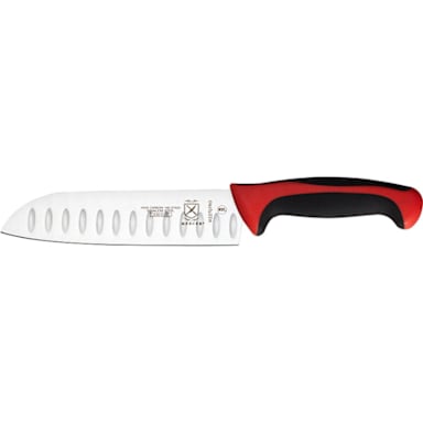 Mercer CulinaryĀ® M22707RD MillenniaĀ® 7" Red Santoku Knife