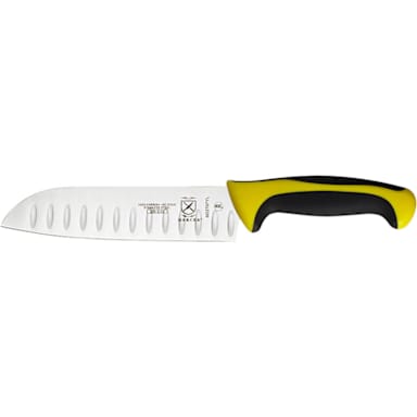 Mercer Culinary M22707YL MillenniaĀ® 7" Yellow Santoku Knife