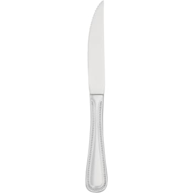 Walco 9222 Classic Bead 18/10 S/S 9-5/16" Steak Knife - Dozen