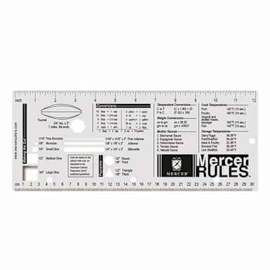 Mercer Culinary® M33241 Mercer Rules™ Culinary Ruler