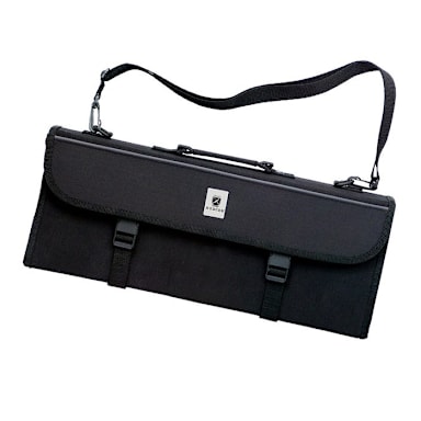 Mercer Culinary® M30217M Black 17-Pocket Knife Case