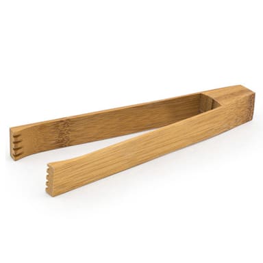 FOH BUT028BBB23 Bamboo 7.25" Tong