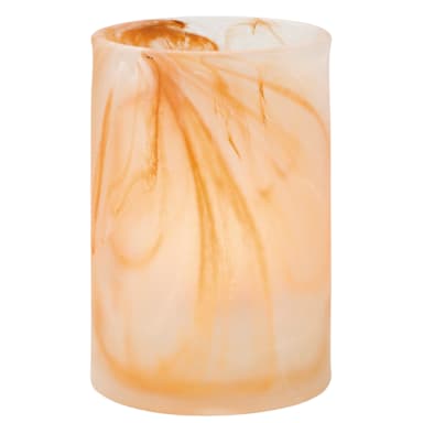Hollowick 44017CML Caramel Wysp Cylinder Glass Lamp
