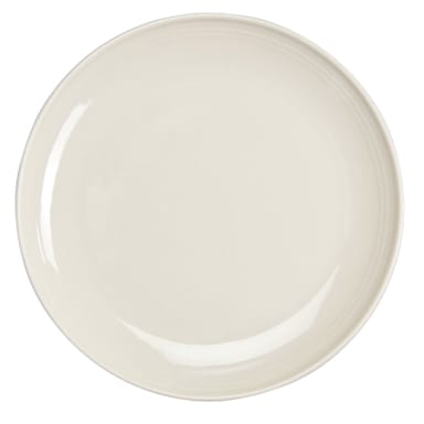 Homer Laughlin 13089200 Flipside Undecorated 9" Plate