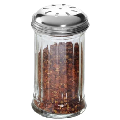 American Metalcraft GLA317 12 Oz. Glass Spice Shaker with S/S Lid