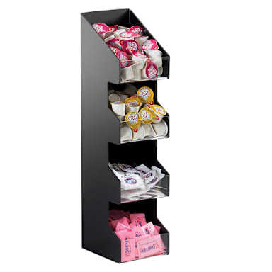 Cal-Mil 1423 Classic 4-Tier Coffee Condiment Display