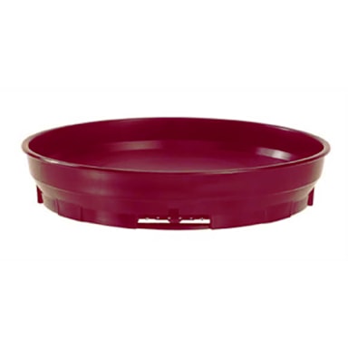 Cambro MDSCDB9487 Cranberry 9-1/2" Camduction Base