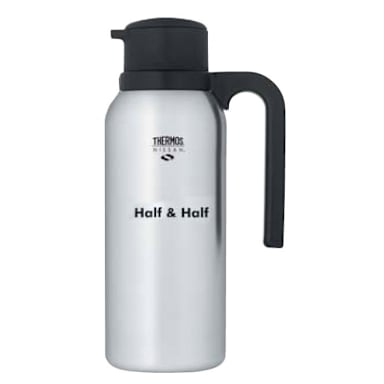 Thermos TGB10SCHH6 Stainless 32 Oz. "Half & Half" Carafe