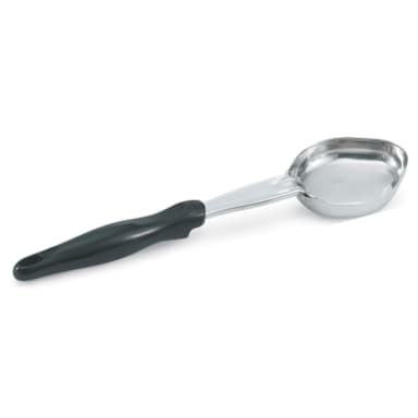 Vollrath® 6412120 Black 1 Ounce Oval Solid Spoodle®