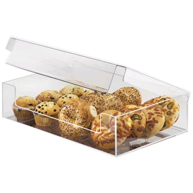 Cal-Mil 1478 Clear 19" x 13" x 5" Pastry Bin Display
