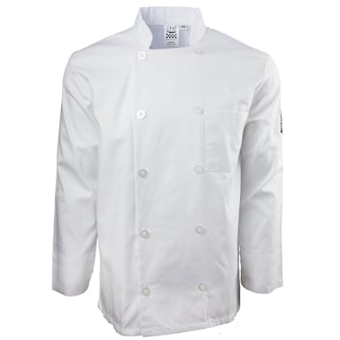 Chef Revival® J100-XL White X-Large Basic Chef Jacket