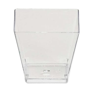 EMI Yoshi® EMI-604-CL Plastic 2 Oz. Notion Cube Dish