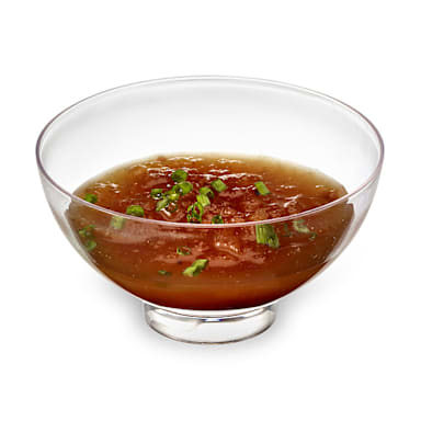 Fineline Setting 6208-CL Plastic 2 Oz Petite Bowl