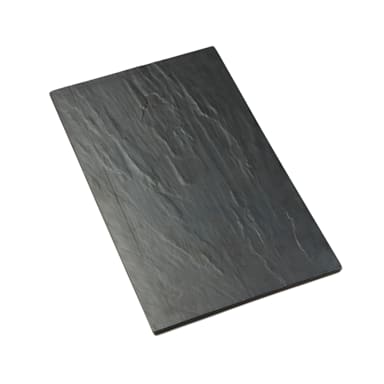 American Metalcraft FSLT21 Endurance Faux Slate 21.5 x 13" Tray