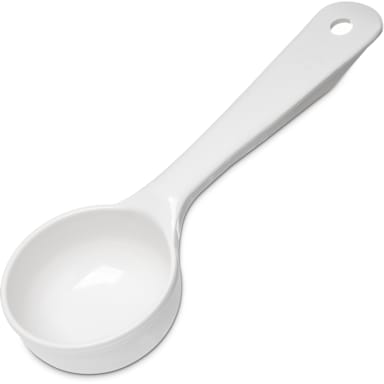 Carlisle 492602 Measure Miser 3 Oz. White Portion Control Spoon