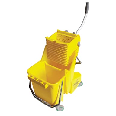 Unger® COMBY Yellow 8 Gallon Bucket with Side Press System