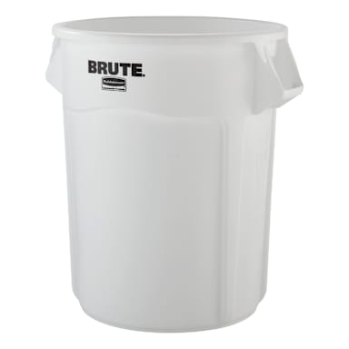 Rubbermaid FG265500WHT BRUTE 55 Gallon White Container