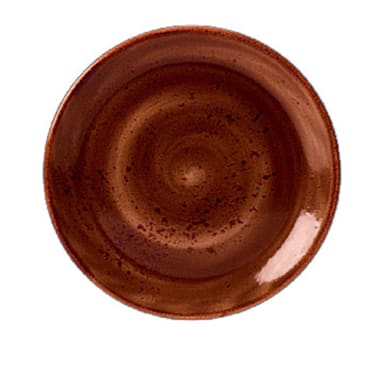Steelite 11330568 Performance Craft Terracotta Coupe Plate