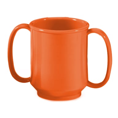 G.E.T. SN-103-RO Mardi Gras Rio Orange 8 Oz Sippy Mug