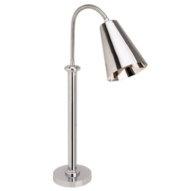 Eastern Tabletop 9641 Chrome Self Standing Single Cone Lamp
