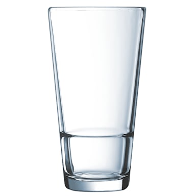 Arcoroc H3856 Stack Up 14 Oz. Beverage Glass