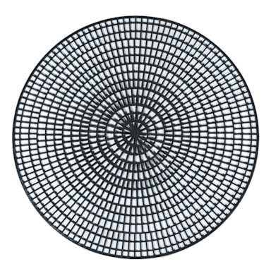 Vollrath® 1620-06 14-1/2" Round Black Anti-Skid Mat