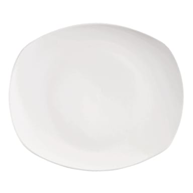 Libbey - Formerly World® Tableware 840-437B Porcelana 10" Oblong Plate