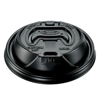 Wincup DLB18 Handi-Kup® Dome Sip Black Lid - 1000 / CS