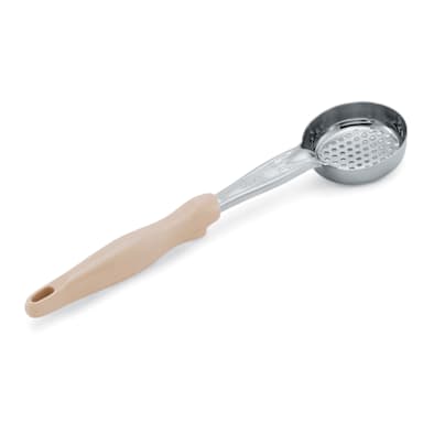 Vollrath® 6432335 Ivory 3 Ounce Round Perforated Spoodle®