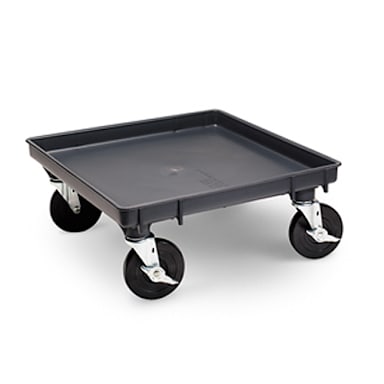 Traex® 1697-06 21" x 21" Black Rack Dolly Base