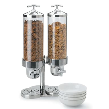 Vollrath 4635210 Somerville™ 4 Quart S/S Double Cereal Dispenser