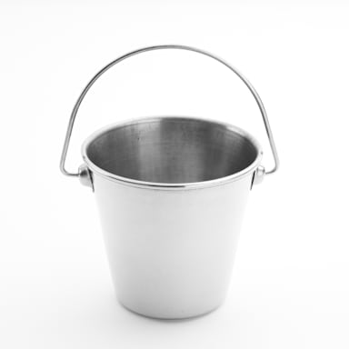 American Metalcraft SSP35 S/S 3-1/2" x 3-7/8" Medium Pail