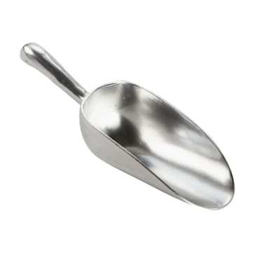American Metalcraft ASC5 Aluminum 5 Oz. Scoop with Secure Grip Handle