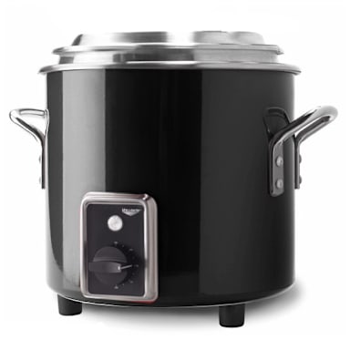 Vollrath 7217260 11 Quart Black Finish Stock Pot Kettle Rethermalizer