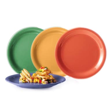 G.E.T. NP-7-MIX Diamond Mardi Gras 7-1/4" Mixed Plates
