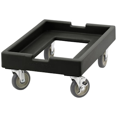 Cambro CD1826PDB110 Camdollies Black Dolly for Pizza Dough Boxes