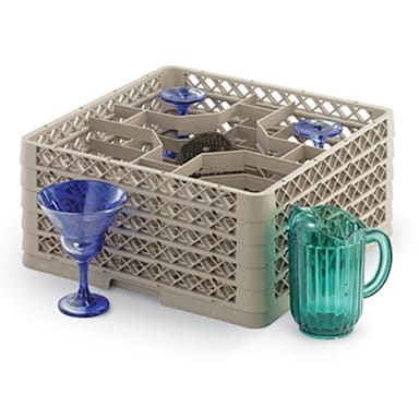 Traex® TR13KKKKKK Beige Full Size Low Profile Pitcher Rack