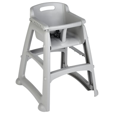 Rubbermaid FG781408PLAT RTA Sturdy Chair Youth / No Wheels