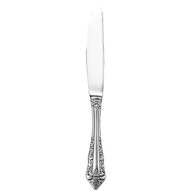 Walco 68451 Classic Baroque 18/10 S/S 9-3/4" Euro Dinner Knife - Dozen