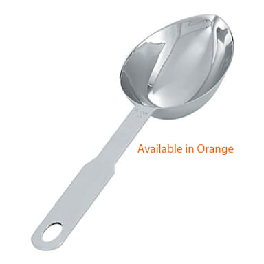 Vollrath® 4705965 1 Cup Orange Oval Heavy Duty Measuring Scoop