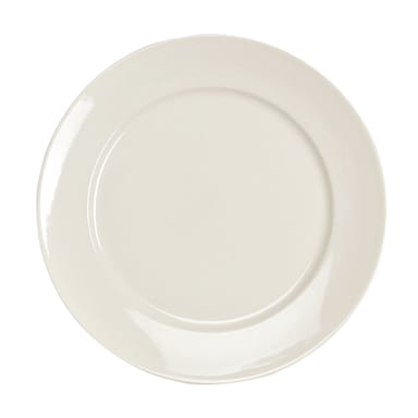 Homer Laughlin 12092100 RE-21 Ivory 9-5/8" Plate