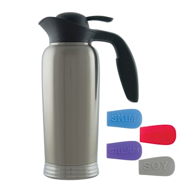 Service Ideas 10-00744-004 ErgoServ Creamer with 4 Flavor IDs