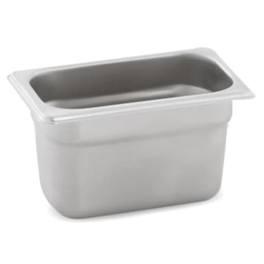 Browne Foodservice 98194 S/S Ninth Size x 4" D Food Pan